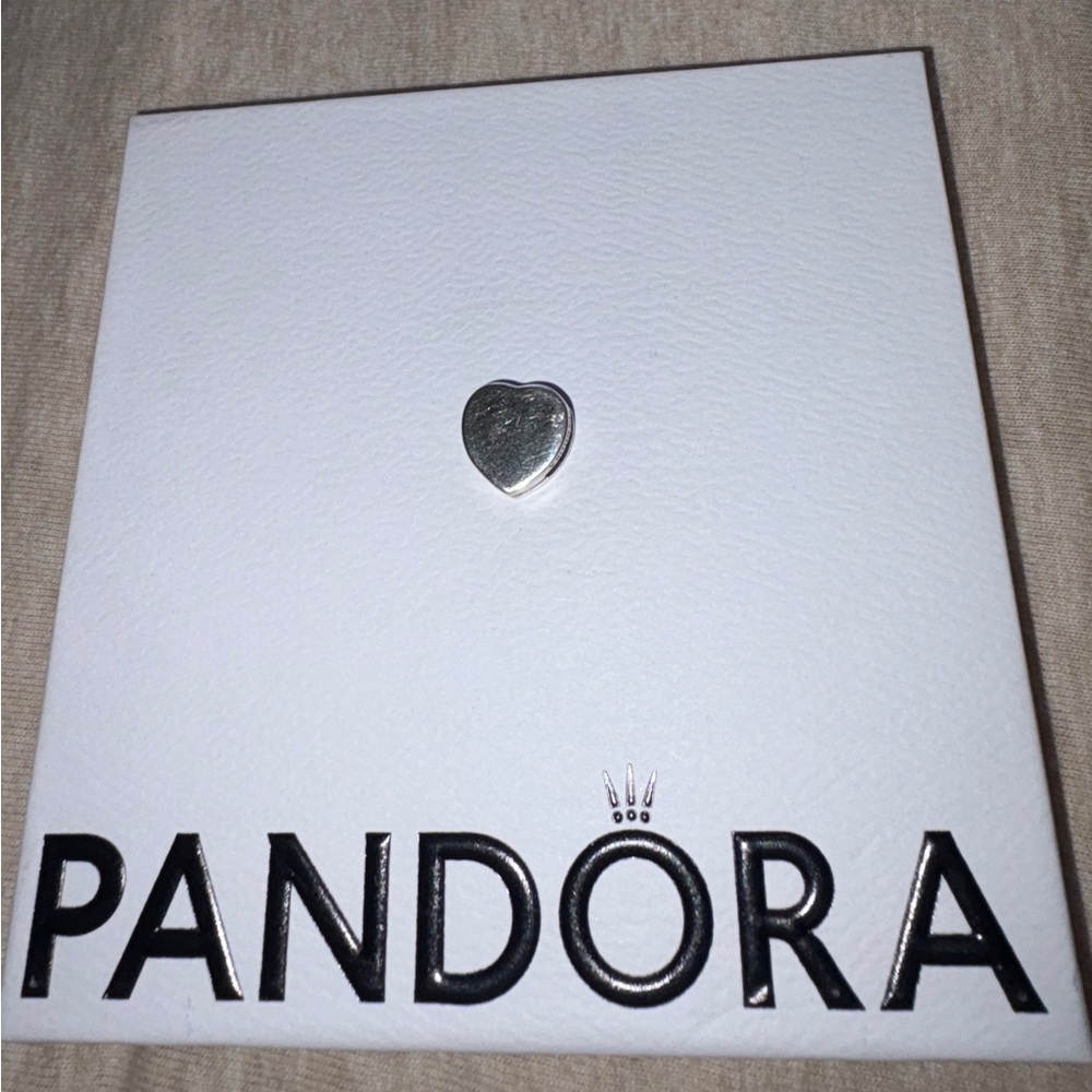 Engravable Pandora Reflexions Heart Charm